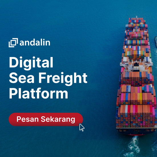 Andalin - Platfrom booking sea freight secara digital